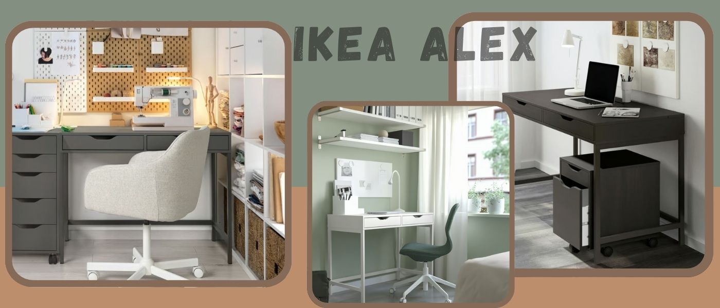 میز تحریر ایکیا مدل IKEA ALEX